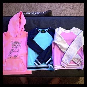 Girls Sweatshirt Bundle